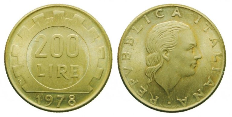 Quanto Vale La Moneta Da 200 Lire Del 1977